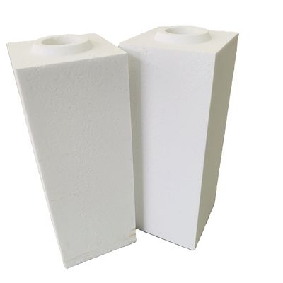 High Temperature Kiln AZS Blocks Zirconia Corundum Refractory Brick in Customized Size