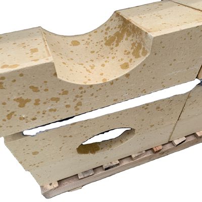 1580° Refractoriness 1770° Blast Stove Ceramic Acid Proof Glass Furnace Silica Brick