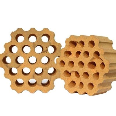 Cutting Service High Alumina Clay Checker Brick for Hot Blast Stove 19 Holes Custom Shape