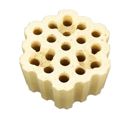 Refractoriness 1580° 1770° and Al2O3 Content 1% Silica Checker Brick for Glass Furnace