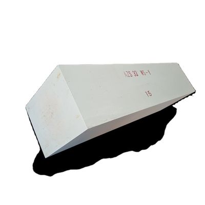 AZS Brick in Glass Furnace White Zirconium Oxidized Fused Cast Refractory Standard Size
