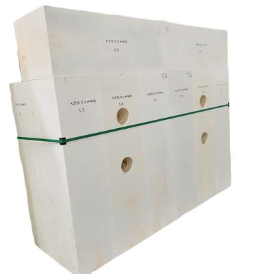 Fused Cast AZS Blocks S3 S4 S5 for Glass Making High Refractoriness and Al2O3 Content