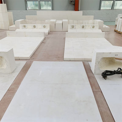 High Durability Brick Shape Recycled Zircon Corundum Refractory for Glass Furnace