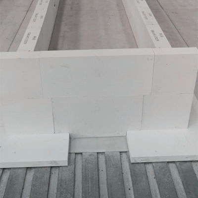High Temperature Resistant Fused Cast AZS Port Wall Block for Fusion Glass Furnace Made