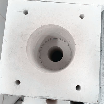 Colored Glass Kiln Plunger Feeder with 0.3-1% CaO Content from Huachen Refractory
