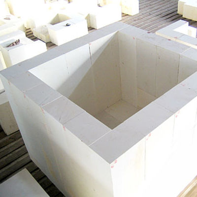 Optimal Al2O3 and High SiC Content Fused Zircon Corundum Block for Float Glass Furnace
