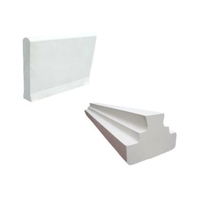MgO Content % Quartz Ceramic Ram Brick for Float Glass Production Line Flow Channel Mediation