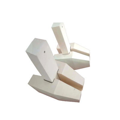 SiO2 Float Glass Kiln Gate Brick with Good Electrical Insulation Quartz Ceramic Parts