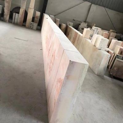 13% SiO2 Content Block Refractory AZS Brick for Ladle and Refining Furnace Glass Kiln