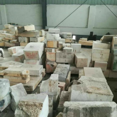 TV-CRT Panels Alumina Brick Curved Fire Block Float Electro Fused Cast Azs Refractory