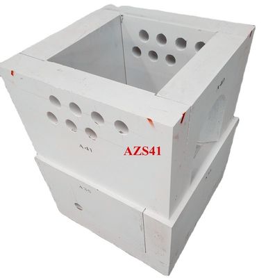 Customized Size Oem/Odm Fused Cast Block Sinter Refractory Alumina Azs Zirconia Corundum Brick
