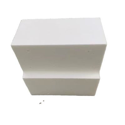 Fe2O3 0.15 Glass Furnace Fused Cast Alumina Block Refractory White Corundum Bricks