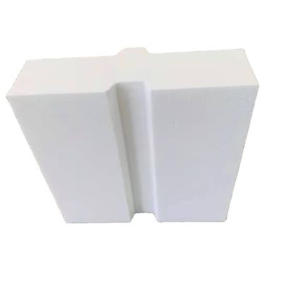 98% Al2O3 Content Oem/Odm Nozzle Block Corundum Fire Brick Azs Glass Kiln Bricks for Kilns