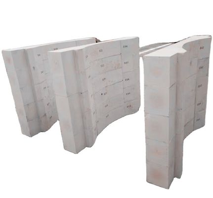 Customizable High Purity Corundum Azs Refractory Brick for Glass Industry