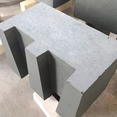 International Standard SiC Content High Thermal Resistant Bonded AZS Bricks for Glass Blowing Furnace