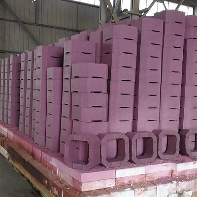 High Bulk Density Chrome Corundum Brick for Glass Kiln Bending Service at 1800 Degree