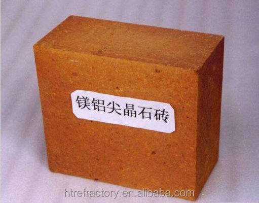 2.85 Bulk Density Refractory Magnesium Aluminate Spinel Brick for Lime Kilns