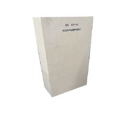 High Refractoriness Glass Furnace Fused Casting AZS Brick with Zircon Performance