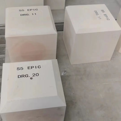 Glass Kiln Refractoriness 2000° Bubbling Brick with Fused Zirconia Corundum Material