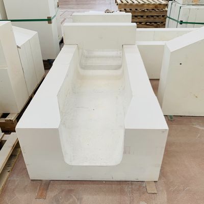 Refractory AZS Fused Cast Blocks for Glass Melting Furnaces Manufactured by Henan