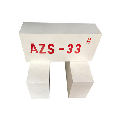 White High Corrosion Resistance Refractory Bricks for Glass Furnace and SiC Content