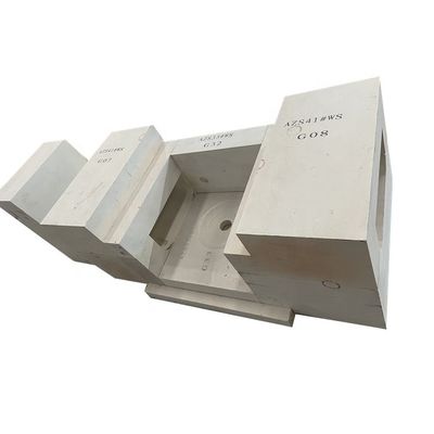 16% SiO2 Content AZS Zirconia Corundum Brick for Glass Melting Furnaces in Henan