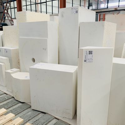 ZrO2 Content of 33% 36% 41% AZS Refractory Brick for Glass Furnace Manufactured in Henan