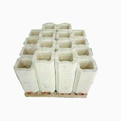 Fused Cast AZS Zirconium Corundum for Glass Melting Furnace White CrO Content % -