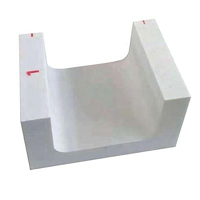 2% Apparent Porosity Alpha Beta Blocks for Glass Kiln Lip Brick and Channel Block