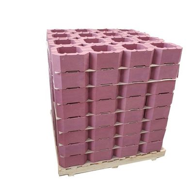 High Temperature Kiln Chrome Corundum Brick with 5-15% CrO Content and Alumina Cement
