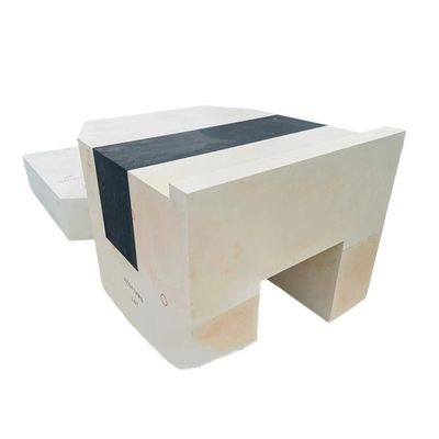 Refractoriness °C 1770 °C High Temperature Corundum Brick for Glass Furnace Throat