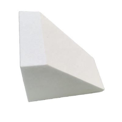 White Sintered Corundum Brick for Glass Furnace 90% Alumina Content BULK DENSITY 3.25
