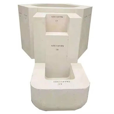 High Temperature Resistant AZS Bricks With Customizable SiC Content For Glass Furnace