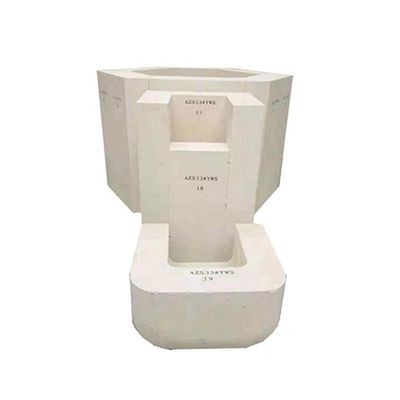 Highly Durable AZS41 Refractory Block Competitive For Various Industrial Applications