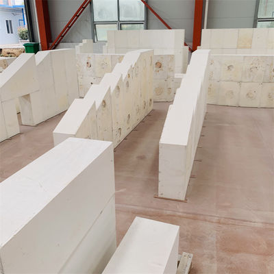 ISO 14001 Certified AZS Refractory Bricks With Volume Weight ≥3.45g/cm And Bubble Precipitation Rate ≤1.00%