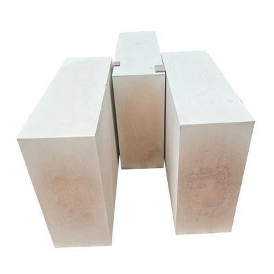 AZS36 Bricks Fused Cast Block Zirconium Corundum Brick with High Compressive Strength