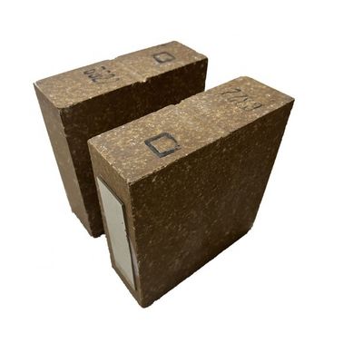 Block Magnesia Alumina Spinel Refractory Brick for Upper and Lower Transition Zones 13-16% Apparent Porosity Durable